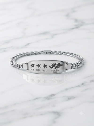 Pulsera 3 ESTRELLAS y MALVINAS