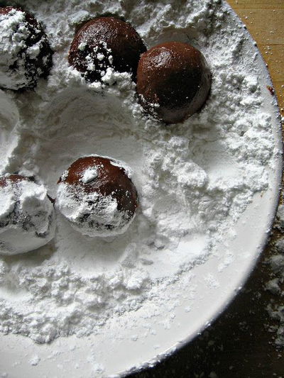 Bombones de tierrita caramelo con caolin 