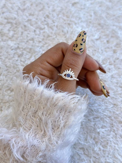 Anillo ojito turco 