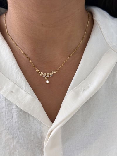 Collar hojitas 