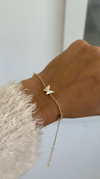 Pulsera mariposas 
