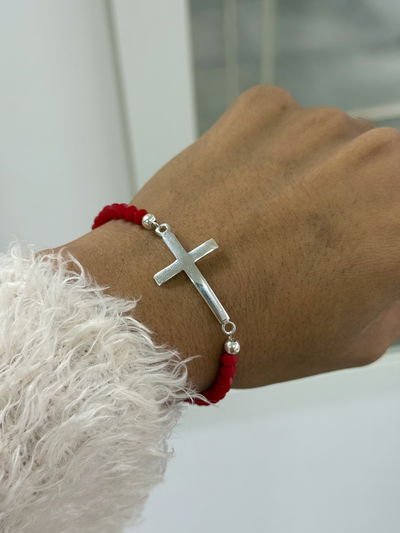 Pulsera cruz 