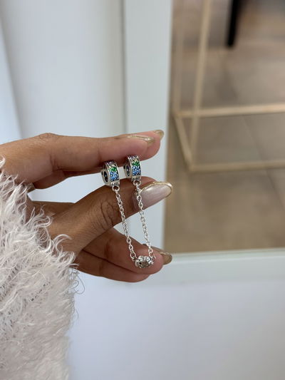 Charms seguridad corazón 
