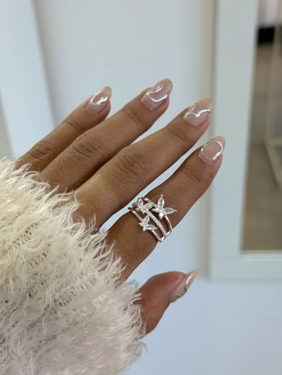 Anillo mariposa 