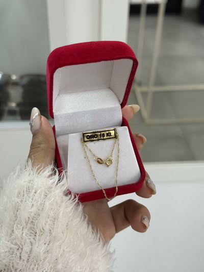 Cadena Singapur oro18k