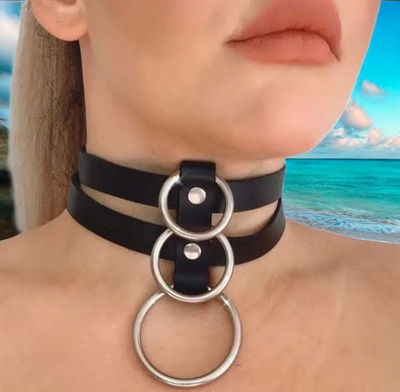 CHOKER TRES AROS 