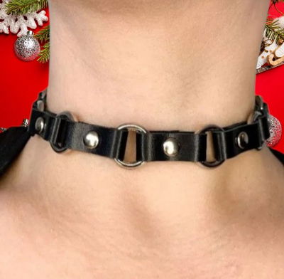 CHOKER CON AROS SENSUAL