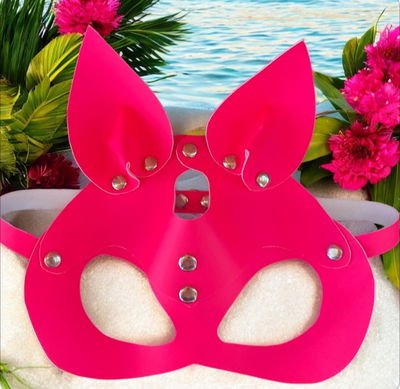 MASCARA CONEJA COLORES FLUO