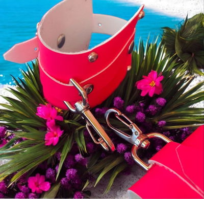 ESPOSAS CON MOSQUETON COLORES FLUO 