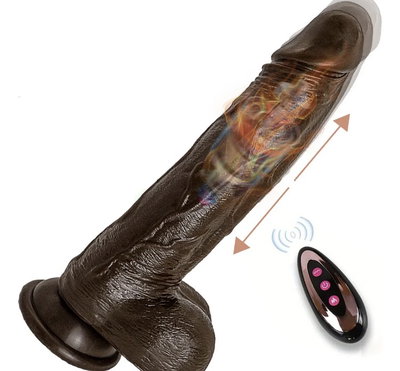 VIBRADOR CON CONTROL REMOTO MOVIMIENTOS USB