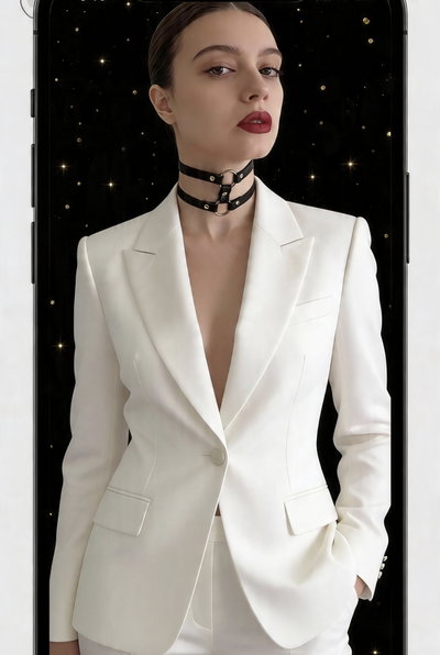 CHOKER DOS TIRAS DOS AROS 