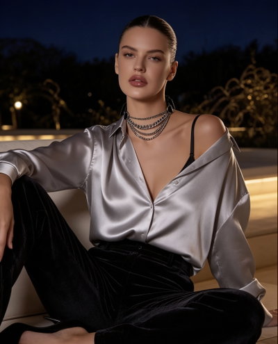CHOKER 4 CADENAS 