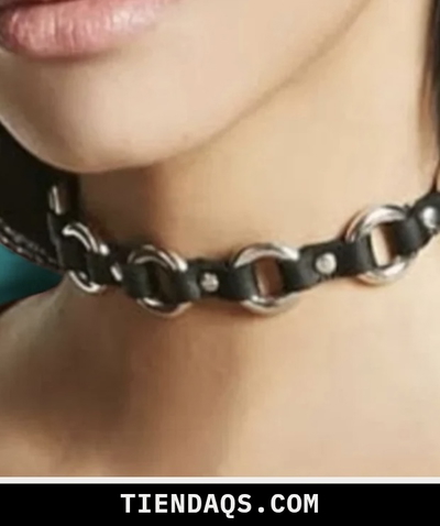 CHOKER CON AROS SENSUAL 