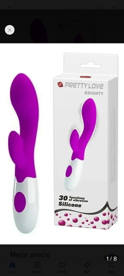 VIBRADOR BRIGHTY 30 VIBRACIONES PRETTY LOVE 