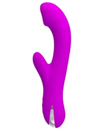 VIBRADOR CORNELIUS PRETTY LOVE CALOR + MULTI FRECUENCIA 