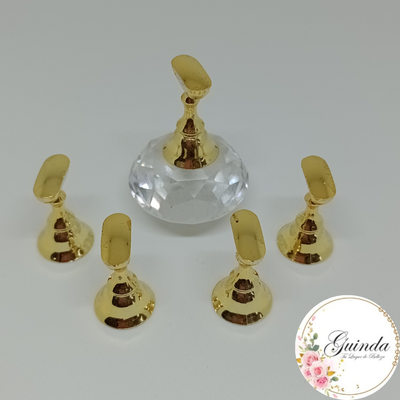 Muestrario de uñas diamante