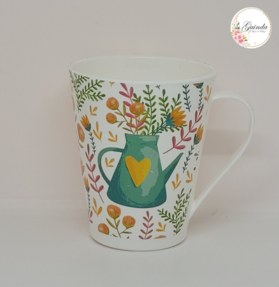 TAZA ESTAMPADA REGADERA