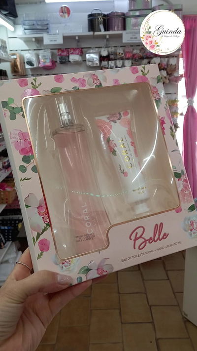 PERFUME CORAL BELLE ROSAS