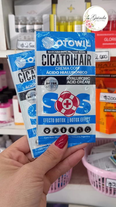 MASCARA CAPILAR S.O.S EN SOBRE