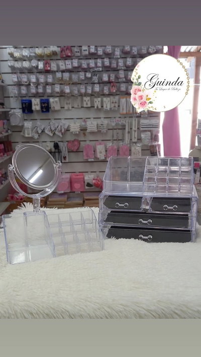COMBO ORGANIZADOR MAKE UP 3 PIEZAS