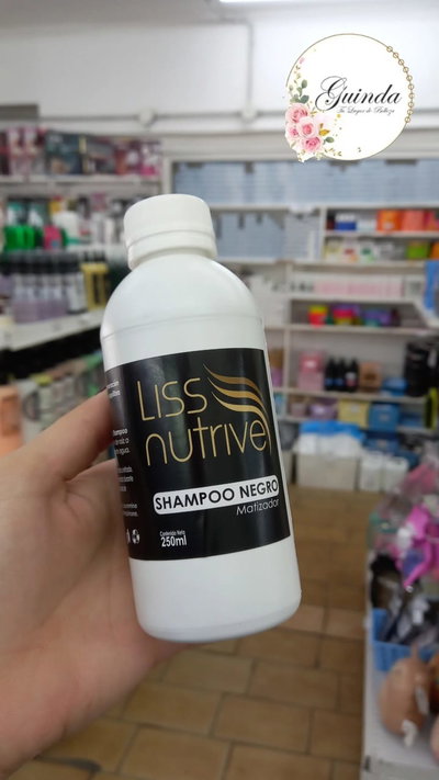 SHAMPOO MATIZADOR NEGRO LISS NUTRIVE 
