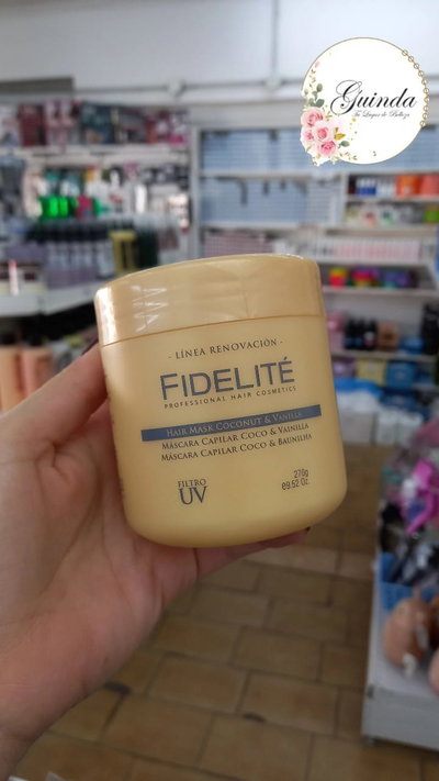 MASCARA CAPILAR COCO Y VAINILLA FIDELITE