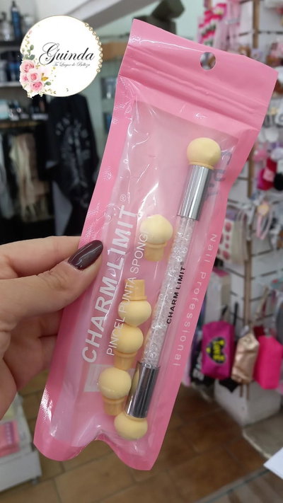 PINCEL CON PUNTA DE ESPONJA Y REPUESTOS