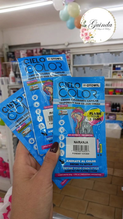 TINTURA FANTASIA CIELO COLOR BY OTOWIL