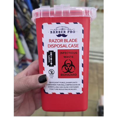 CONTENEDOR HOJAS DE AFEITAR