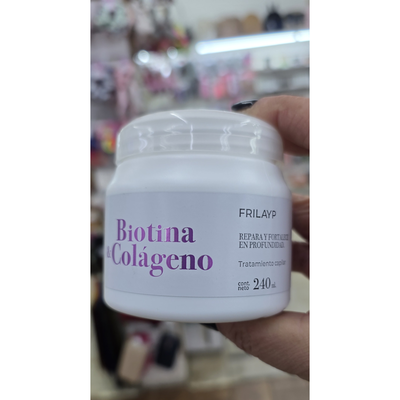 CREMA DE PEINAR BIOTINA Y COLAGENO