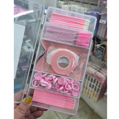 CAJA DE HERRAMIENTAS PARA PESTAÑAS