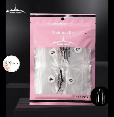 TIPS SOFT GEL ALMENDRA PARIS NIGHT