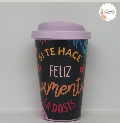VASOS ESTAMPADOS PARA CAFE