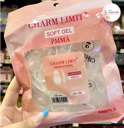 TIPS SOFT GEL  ALMENDRA MEDIO MATTE