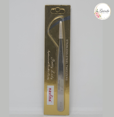 PINZA RECTA PLATEADA NAVINA