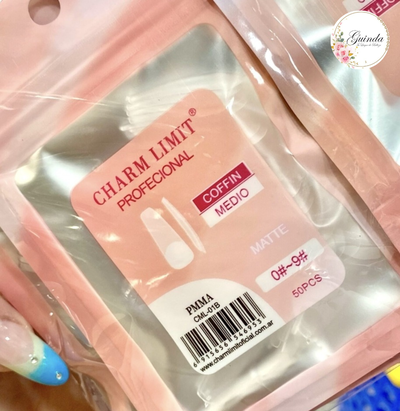 TIPS SOFT GEL COFFIN MATTE