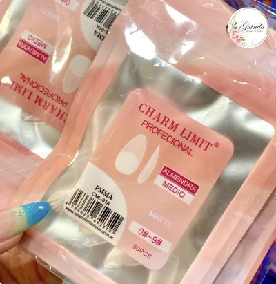 TIPS SOFT GEL ALMENDRA MEDIO MATTE
