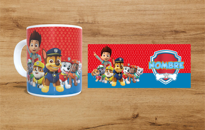 TAZA PAW PATROL 2