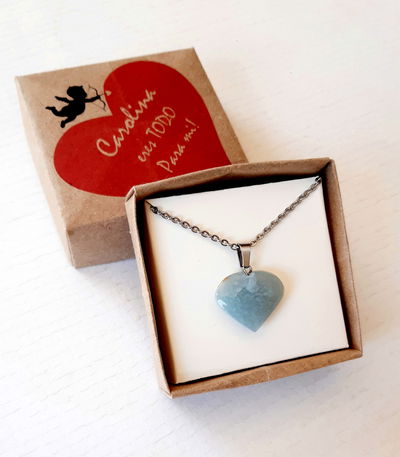 Corazón de Ónix Celeste