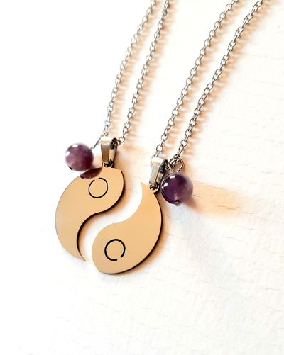 Collares Enamorados yin y yang