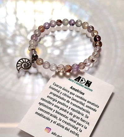 Pulsera Ametrino Caracol