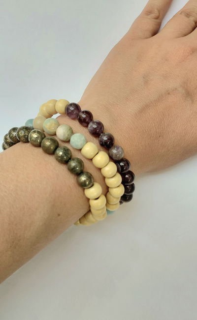 Pulsera Naturaleza Viva de Pirita