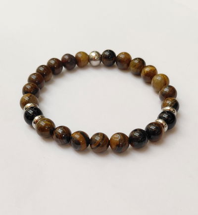 Pulsera Protección y Fuerza Ojo de Tigre