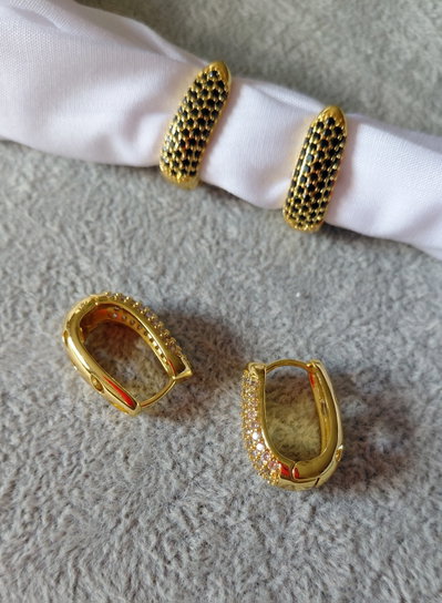Aros Rocío Dorado