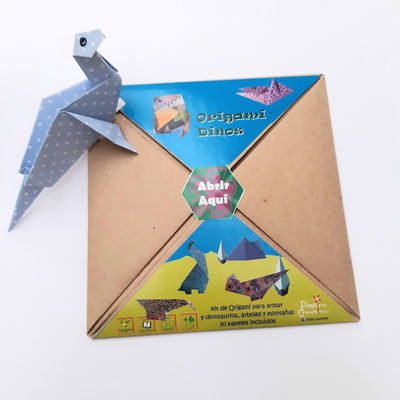 Kit de origami jurásico
