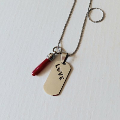 Collar Love Coral