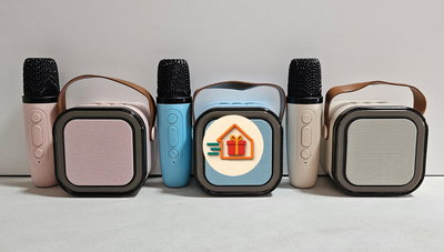 PARLANTES CON MICROFONO