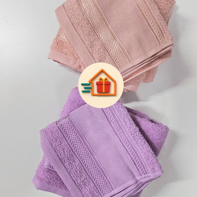 JUEGO DE TOALLA Y TOALLON FANTASIA