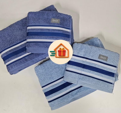 JUEGO DE TOALLA Y TOALLON CON GUARDA