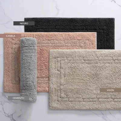 ALFOMBRAS JACQUARD PARA BAÑO